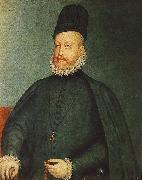 SANCHEZ COELLO, Alonso Portrait of Philip II af oil painting artist